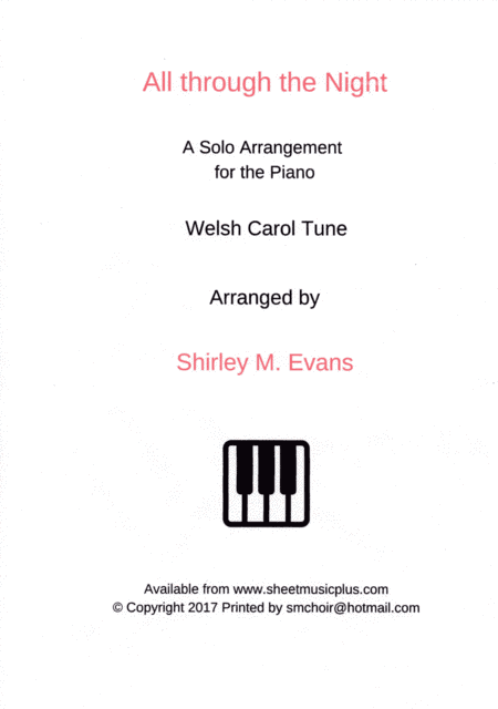 All Through the Night (arr. Shirley M. Evans)