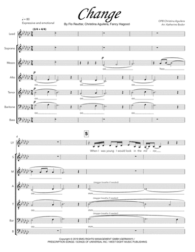 Change (arr. Katherine Bodor)