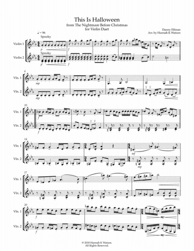 This Is Halloween (arr. Hannah K Watson)