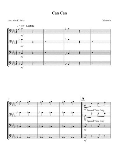 Can Can (arr. Alan K. Parks)
