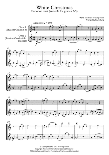 White Christmas (arr. Edwin Sung)