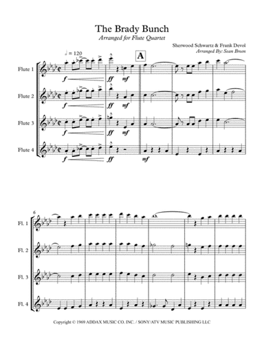 The Brady Bunch Song (arr. Sean Breen)