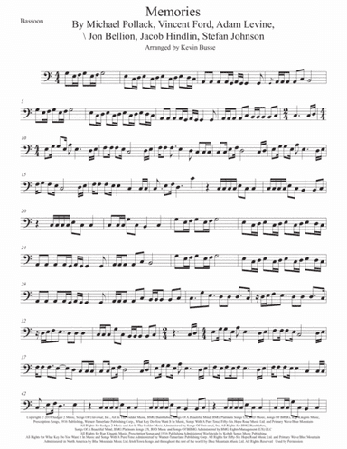 Memories (arr. Kevin Busse)