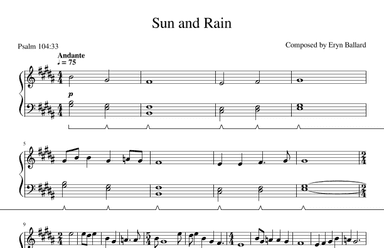 Sun and Rain
