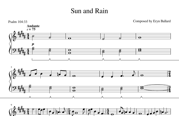 Sun and Rain