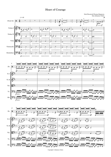 Heart Of Courage - Trailer (arr. Johannes Christ)