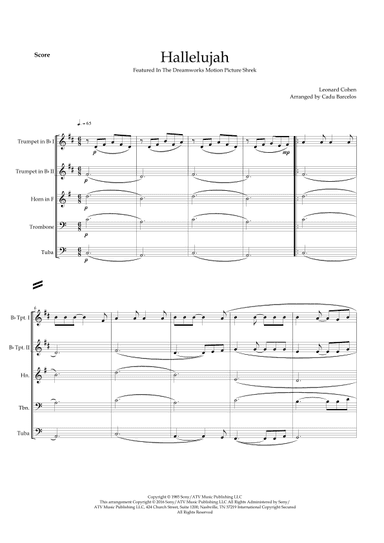 Hallelujah (arr. Cadu Barcelos)