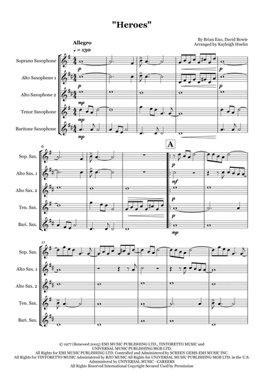 Heroes (arr. Kayleigh Huelin)