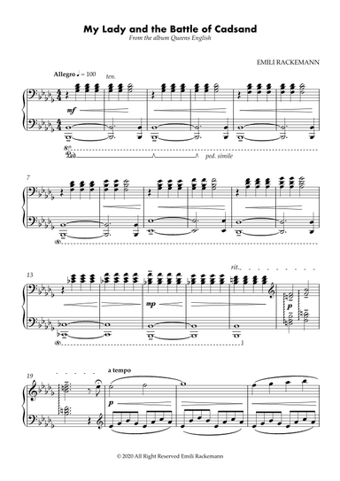 My Lady and the Battle of Cadsand