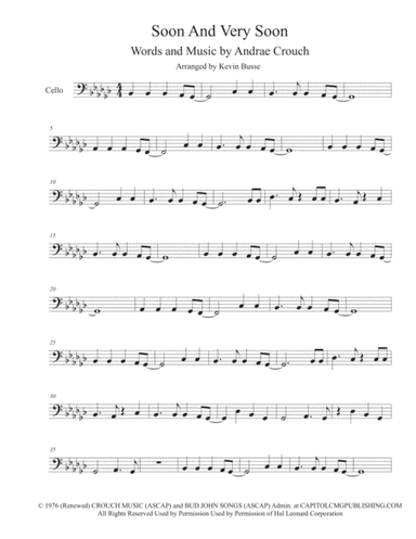 Soon And Very Soon (arr. Kevin Busse)