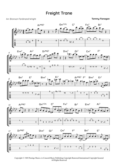Freight Trane (arr. Bronson Ferdinand Wright)