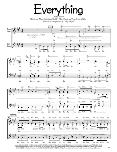 Everything (arr. Larry Wright)