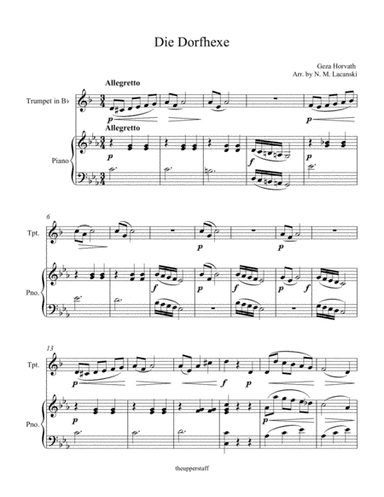 Die Dorfhexe (arr. Nick Lacanski)