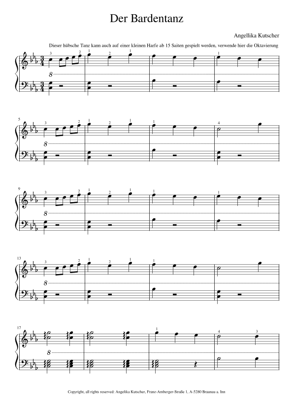 Der Bardentanz - The Bardic Dance