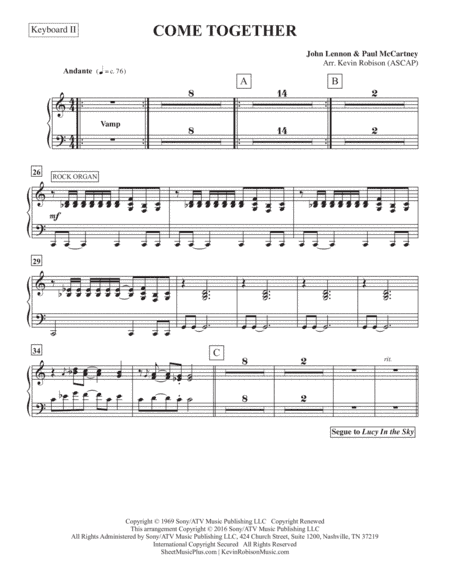 Come Together (arr. Kevin Robison)