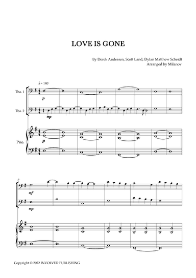 Love Is Gone (arr. Milanov)