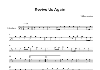Revive Us Again (arr. Alliance Edition)