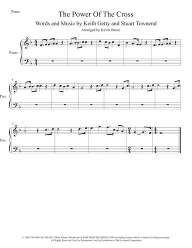 The Power Of The Cross (Oh To See The Dawn) (arr. Kevin Busse)