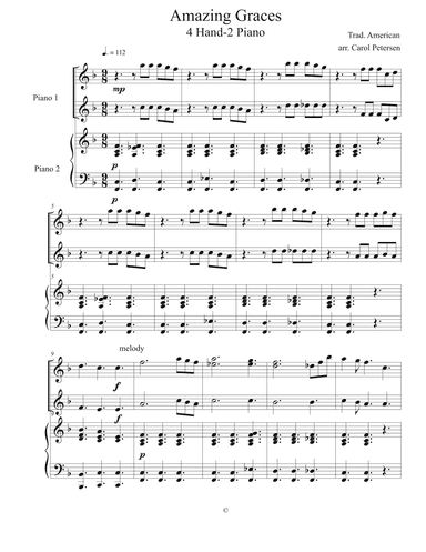 Amazing Graces (arr. Carol Petersen)