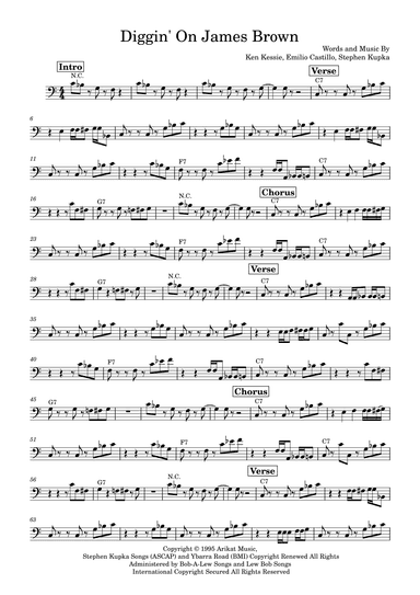 Diggin' On James Brown (arr. Marcus Gram Jacobsen)