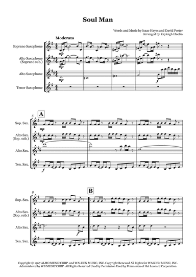 Soul Man (arr. Kayleigh Huelin)