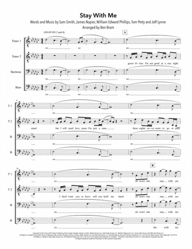 Stay With Me (arr. Ben Bram)