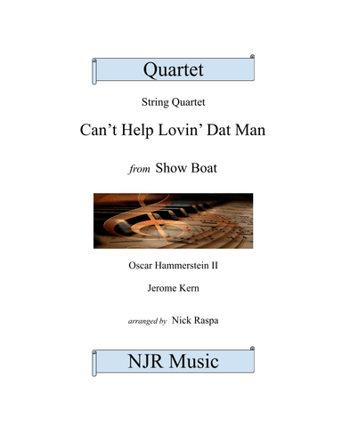 Can't Help Lovin' Dat Man (arr. Nick Raspa)