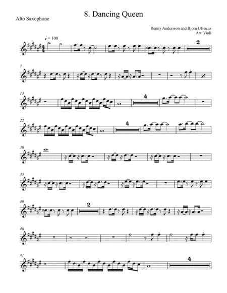 Dancing Queen (arr. Violi)
