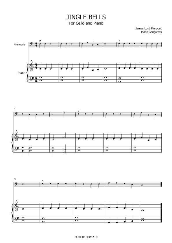 Jingle Bells (arr. Isaac Gonçalves)