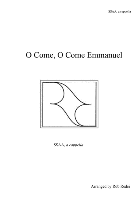 O Come, O Come Emmanuel (arr. Rob Redei)