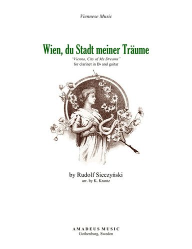 Wien, du Stadt meiner Träume for clarinet and guitar (arr. K. Krantz)