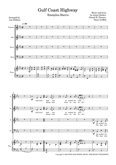 Gulf Coast Highway (arr. Jan Dobbins)