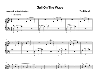 Gull On the Wave (arr. Leah Ginzburg)