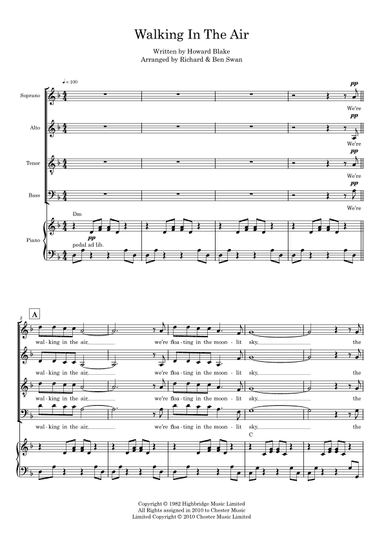 Walking In The Air (arr. Richard and Ben Swan)