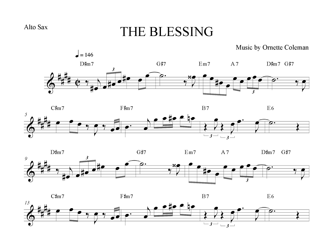 The Blessing (arr. The Sheet Music Library)