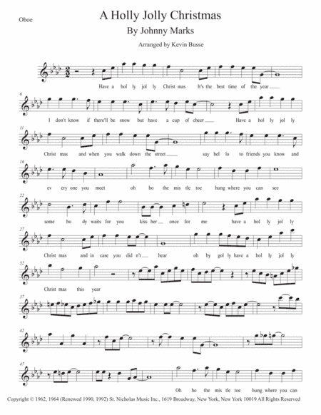 A Holly Jolly Christmas (arr. Kevin Busse)