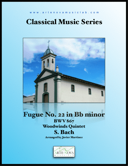 Fugue No. 22 in Bb minor BWV 867- Woodwinds Quintet (arr. Javier Martinez Maya)