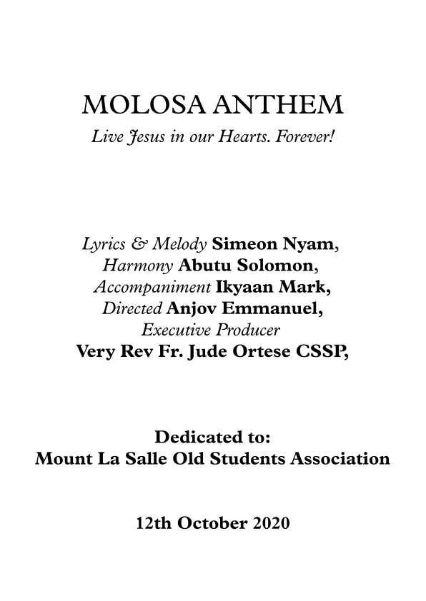Molosan Anthem