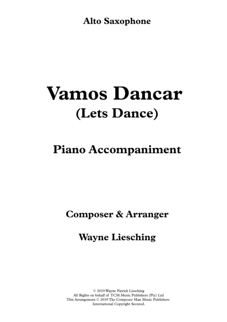 Vamos Dancar (Lets Dance)