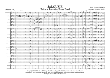 Jalousie (tango Tzigane) (arr. James Moule)