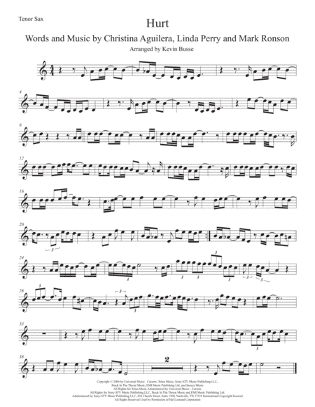 Hurt (arr. Kevin Busse)