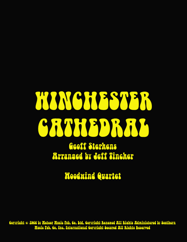 Winchester Cathedral (arr. Jeff Tincher)