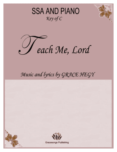 Teach Me, Lord