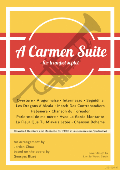 Carmen Suite for Trumpet Ensemble (arr. Jordan Chua)