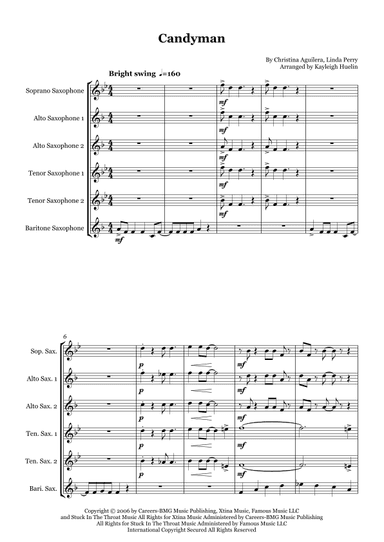 Candyman (arr. Kayleigh Huelin)