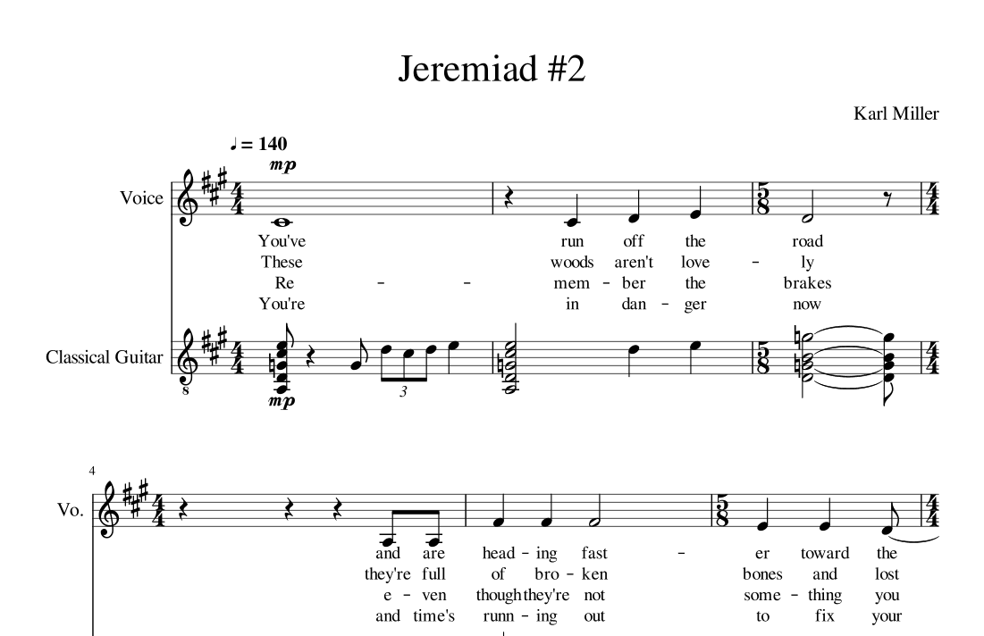 Jeremiad #2