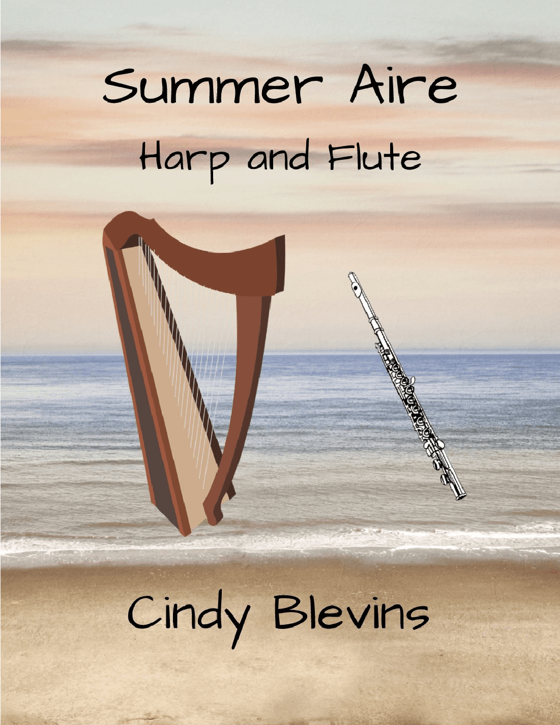 Summer Aire, for Harp and Flute