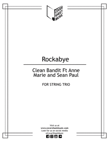 Rockabye (arr. Jose Quintana)