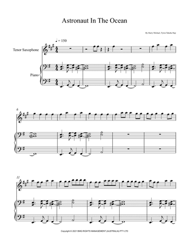 Masked Wolf (arr. André Laitano)
