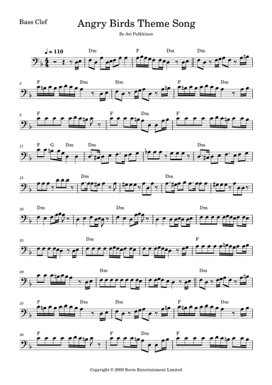 Angry Birds Theme (arr. Fabio Eduardo de Oliveira)